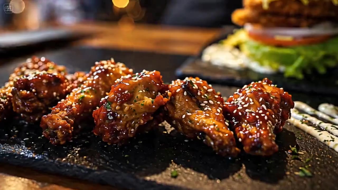 Crispy chicken burger com ovo estrelado